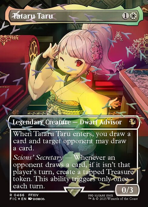 Carta Tataru Taru — Final Fantasy Commander · FIC · #466