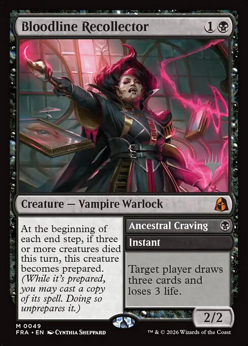 Bloodline Recollector // Ancestral Craving — Reality Fracture Promos