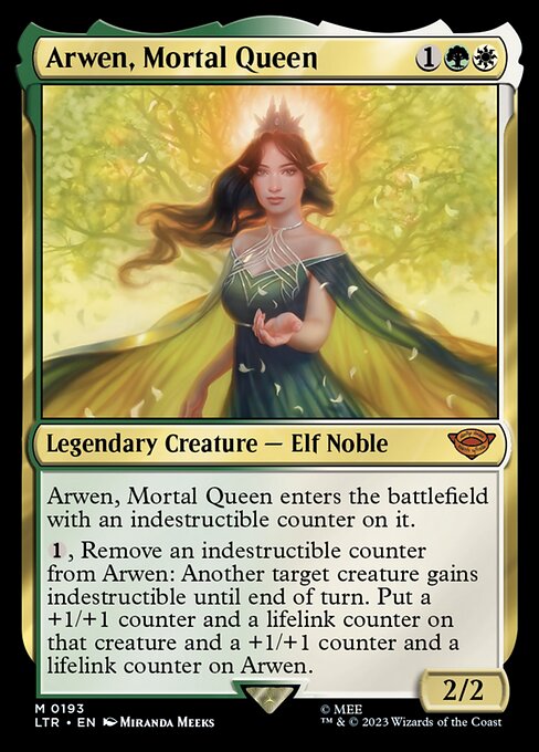 Arwen, reina mortal — The Lord of the Rings: Tales of Middle-earth