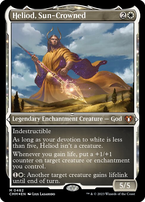 Carta Heliod, Corona Solar — Commander Masters · CMM · #462