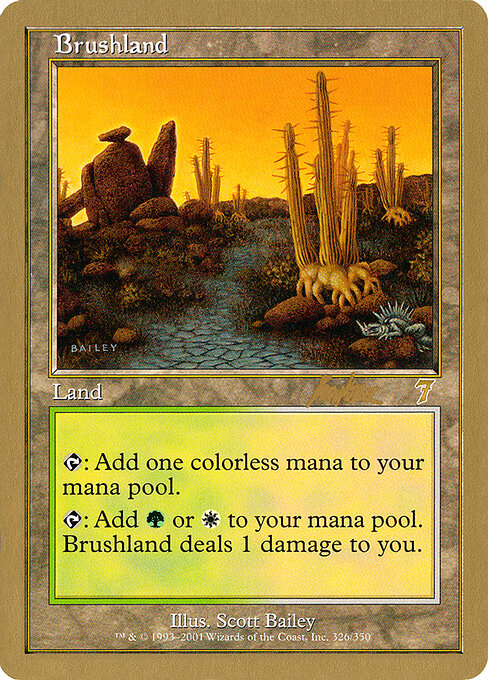 Matorrales — World Championship Decks 2002