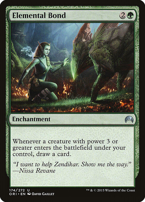 Vínculo elemental — Magic Origins