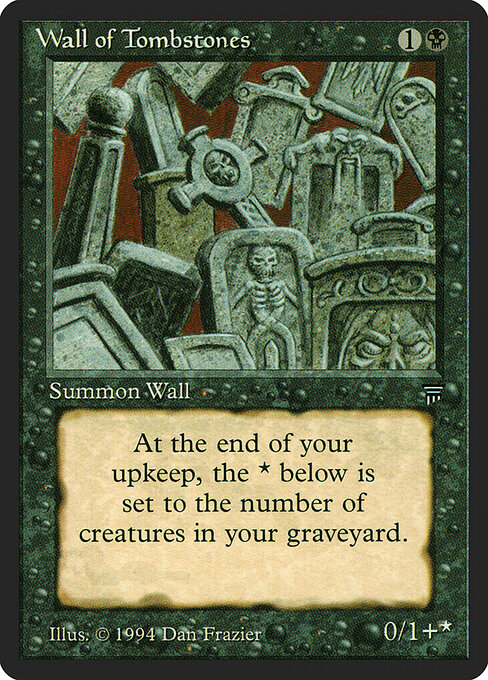 Carta Wall of Tombstones — Legends · LEG · #129