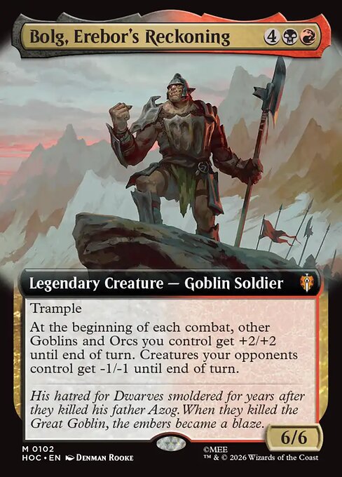 Carta Bolg, Erebor's Reckoning — The Hobbit Eternal · HOC · #102