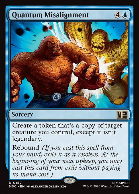 Desalineación cuántica — Marvel Super Heroes Commander