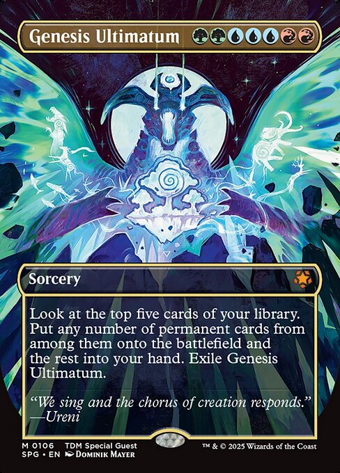 Ultimátum de génesis — Special Guests