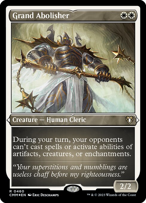 Gran abolidor — Commander Masters
