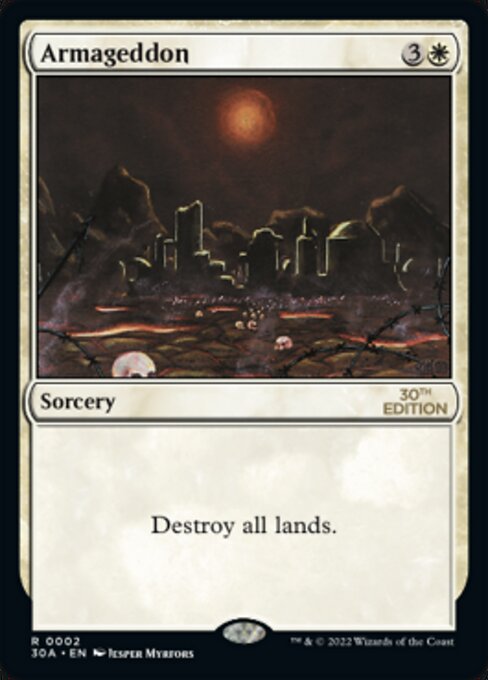 Armageddón — 30th Anniversary Edition