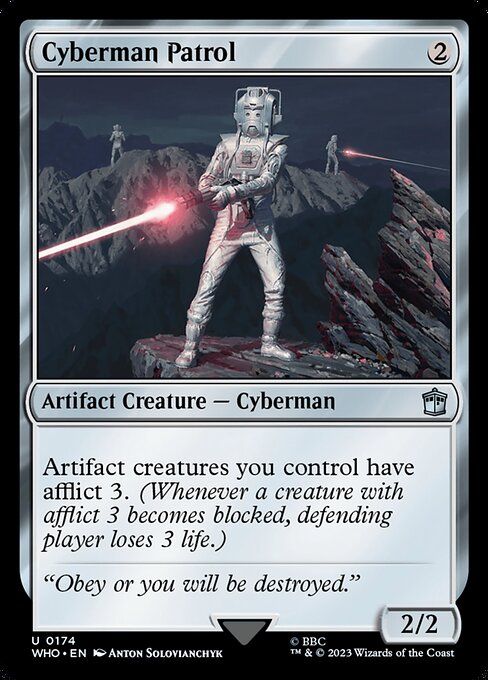 Cyberman Patrol — Doctor Who