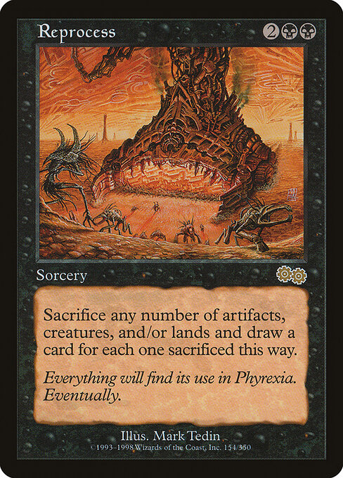 Reprocesar — Urza's Saga