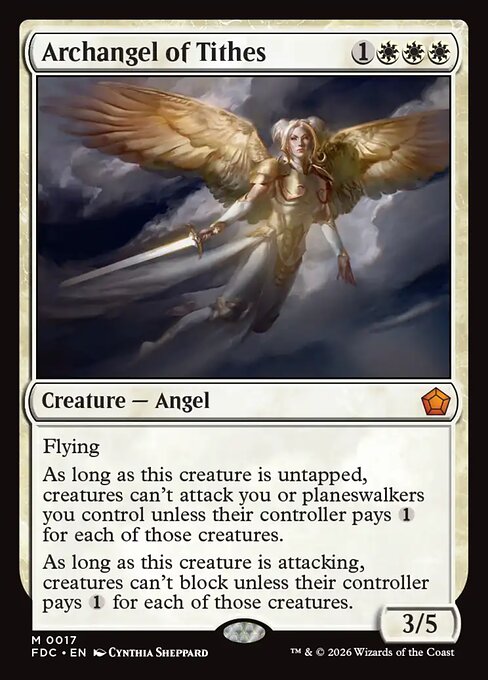 Arcángel de los diezmos — Foundations Commander