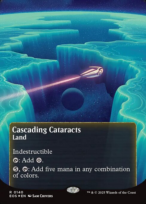 Cascadas rebosantes — Edge of Eternities: Stellar Sights