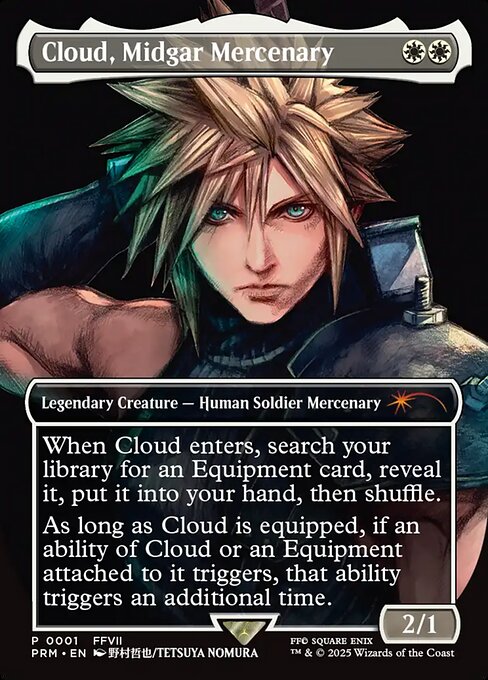Cloud, mercenario en Midgar — Pro Tour Promos