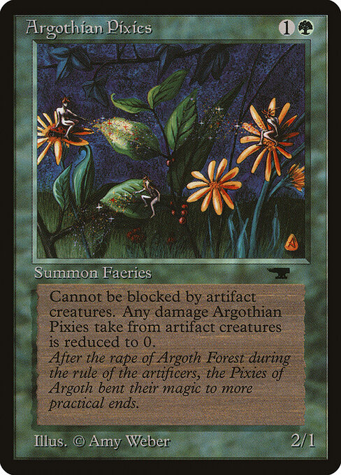 Carta Argothian Pixies — Antiquities · ATQ · #29