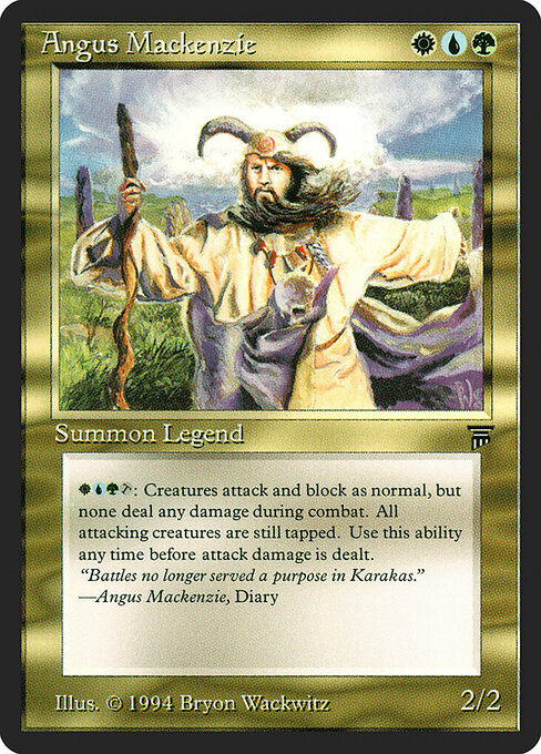 Carta Angus Mackenzie — Legends · LEG · #217