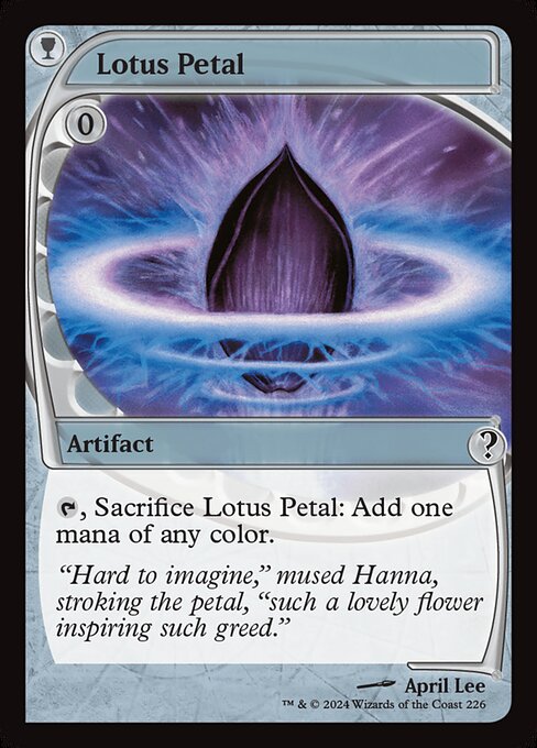Carta Pétalo de loto — Mystery Booster 2 · MB2 · #226