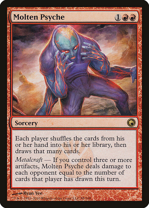 Carta Fundir la psiquis — Scars of Mirrodin · SOM · #98