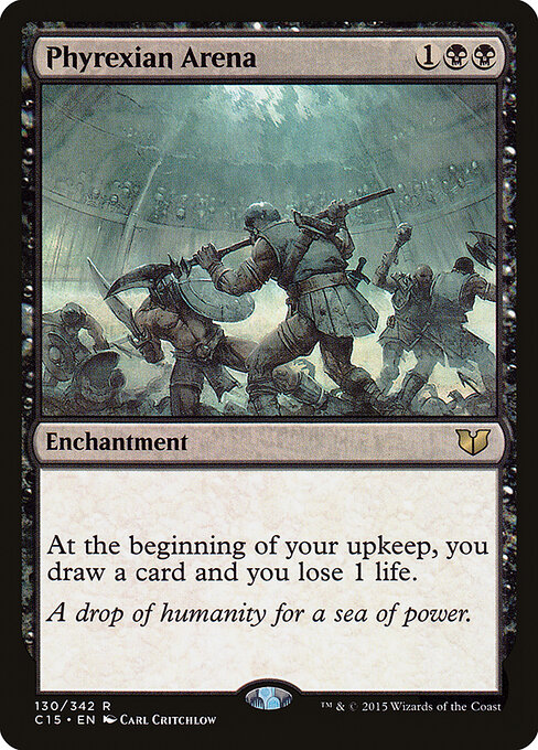Arena pirexiana — Commander 2015