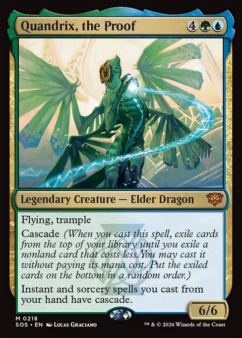 Quándrix, la probadora — Secrets of Strixhaven Promos