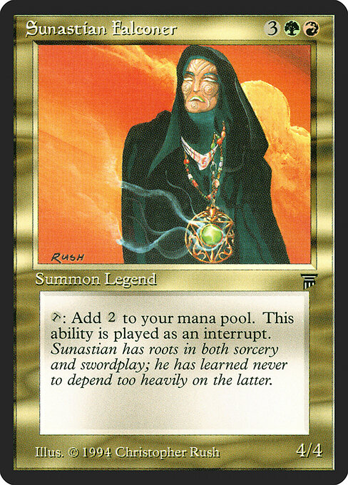 Carta Sunastian Falconer — Legends · LEG · #261