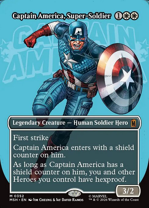 Capitán América, supersoldado — Marvel Super Heroes