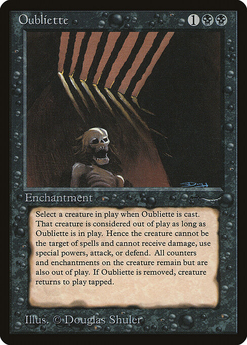 Oubliette — Arabian Nights