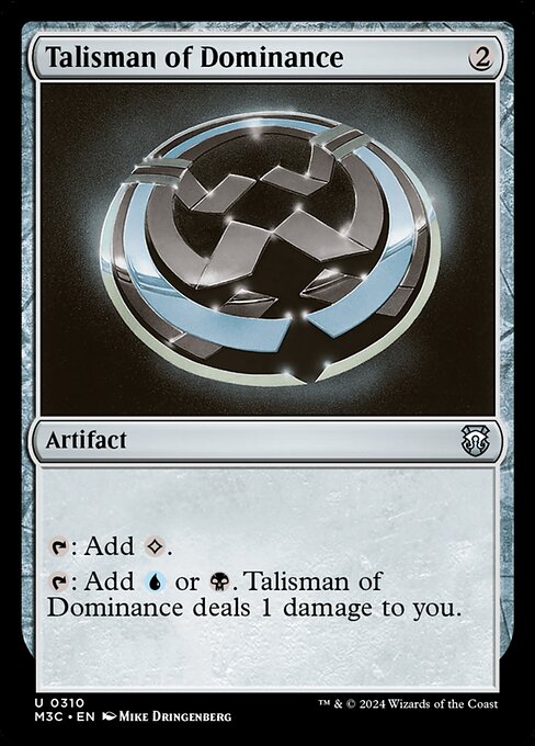 Talismán de la dominancia — Modern Horizons 3 Commander