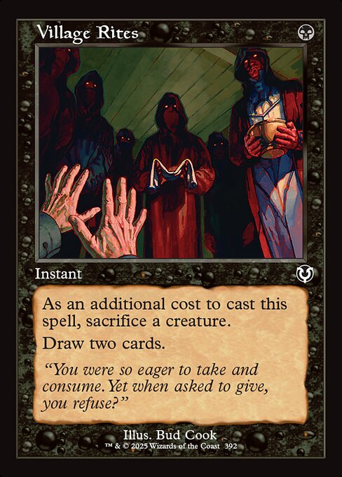 Carta Ritos de pueblo — Innistrad Remastered · INR · #392