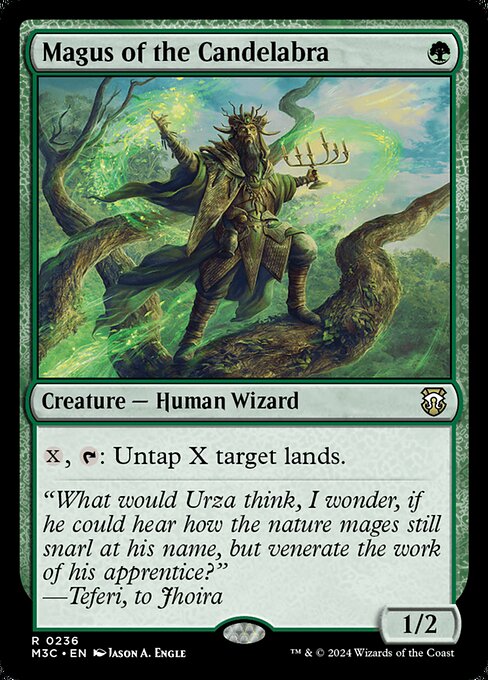 Carta Mago del candelabro — Modern Horizons 3 Commander · M3C · #236