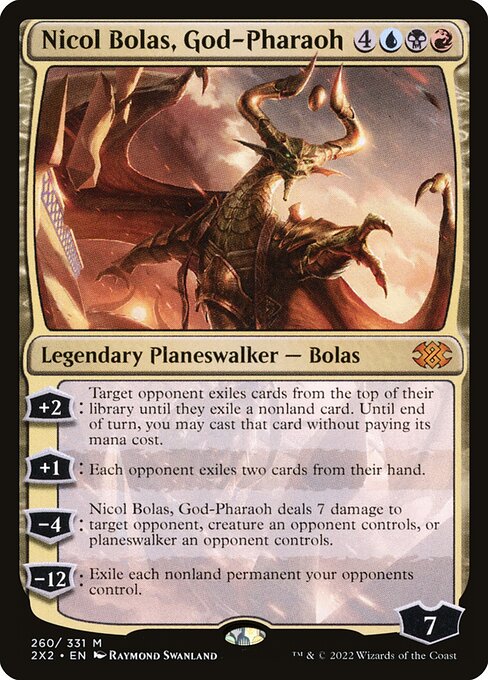 Nicol Bolas, Dios Faraón — Double Masters 2022