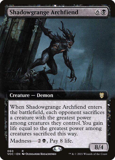 Archidemonio de Cobijoscuro — Crimson Vow Commander