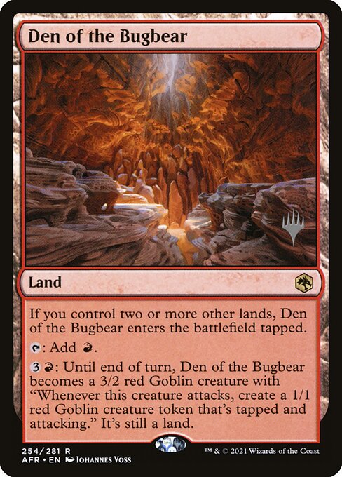 Carta Cubil del osgo — Adventures in the Forgotten Realms Promos · PAFR · #254p