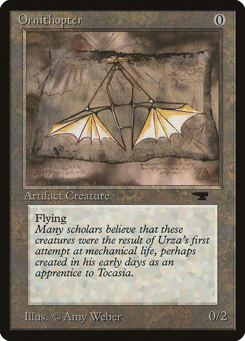 Ornitóptero — Antiquities