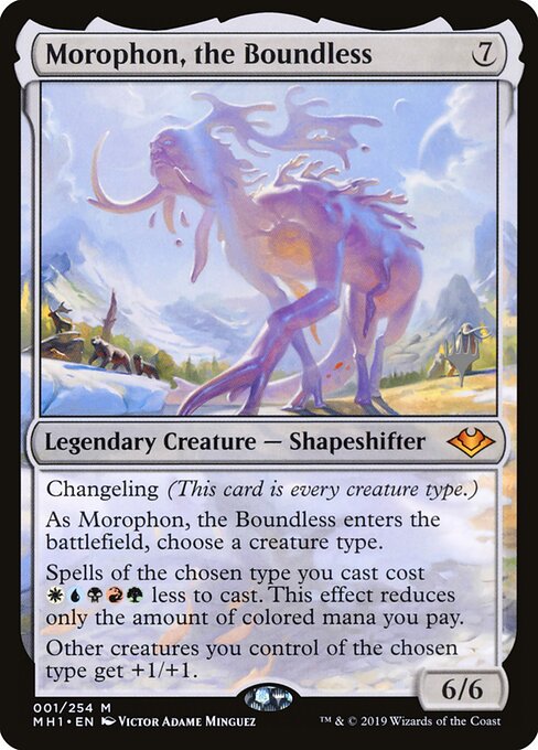 Morophon, el Ilimitado — Modern Horizons Promos
