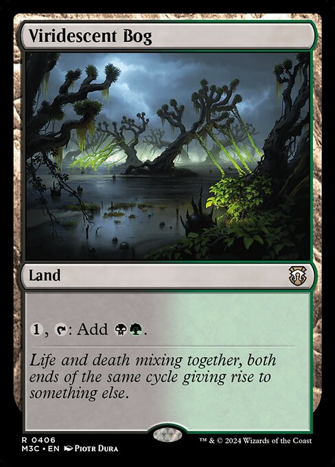 Carta Ciénaga verdecente — Modern Horizons 3 Commander · M3C · #406