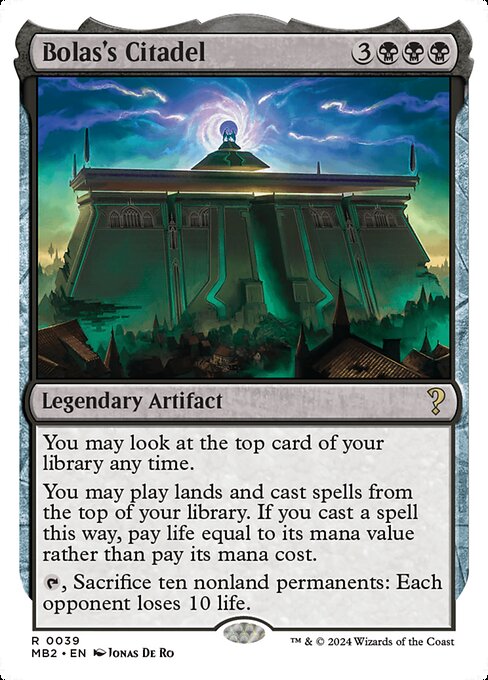 Ciudadela de Nicol Bolas — Mystery Booster 2