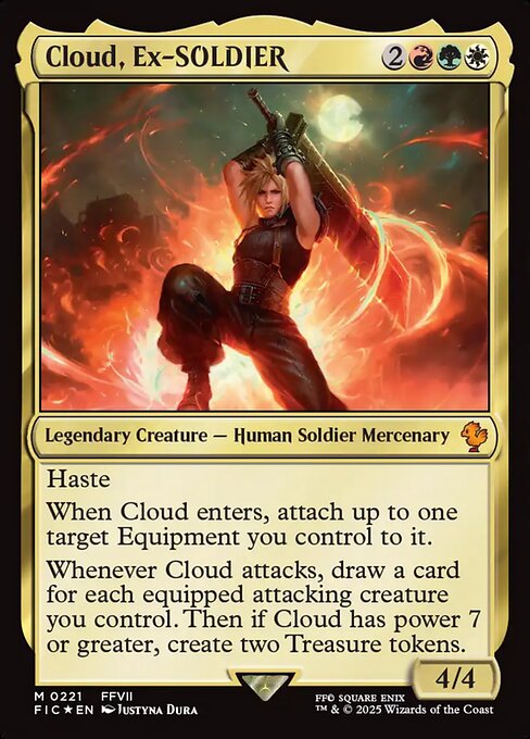Cloud, Ex-SOLDIER — Final Fantasy Commander