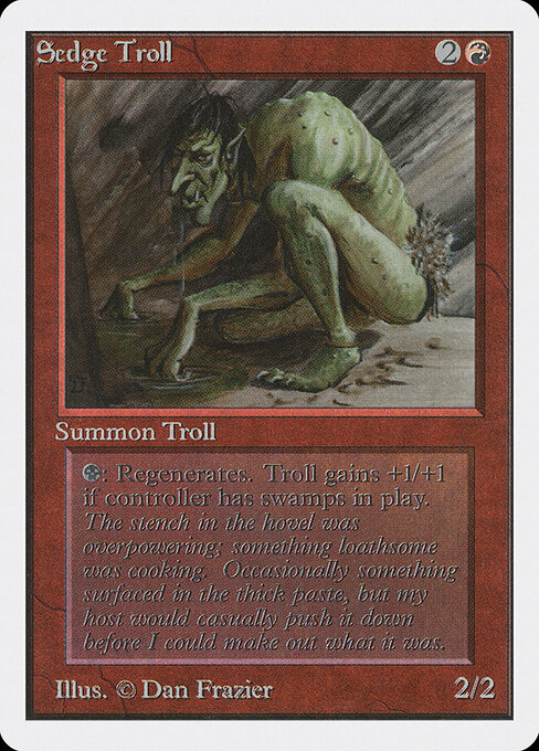 Sedge Troll — Unlimited Edition
