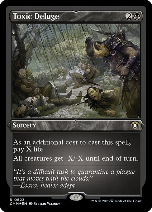Diluvio tóxico — Commander Masters