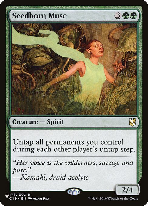 Musa nacida de la semilla — The List