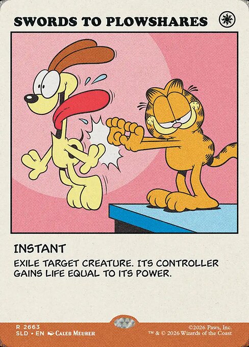 Espadas en guadañas — Secret Lair Drop