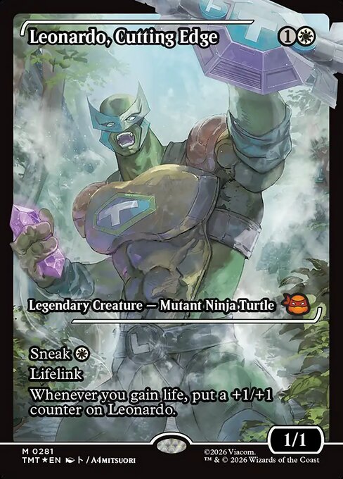 Leonardo, vanguardia afilada — Teenage Mutant Ninja Turtles