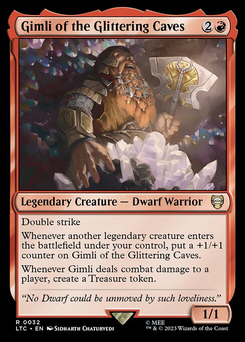 Gimli de las Cavernas Centelleantes — Tales of Middle-earth Commander