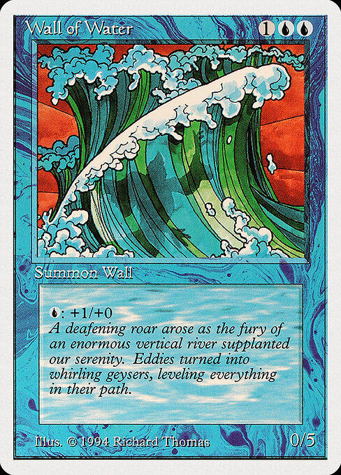 Carta Muro de agua — Summer Magic / Edgar · SUM · #91