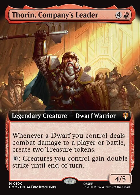 Carta Thorin, Company's Leader — The Hobbit Eternal · HOC · #100