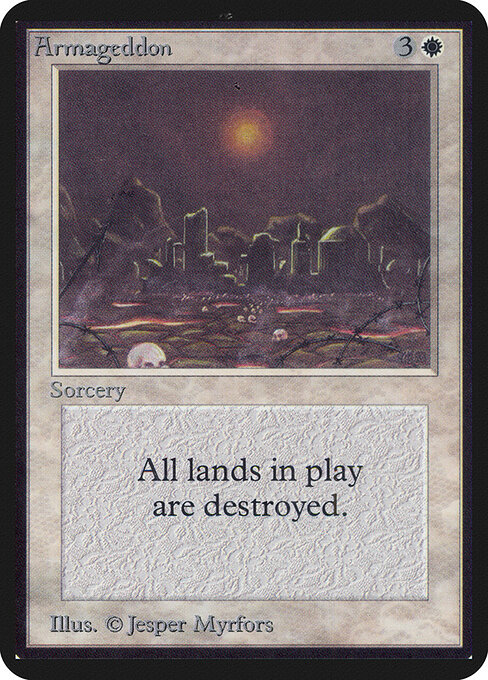 Armageddón — Limited Edition Alpha