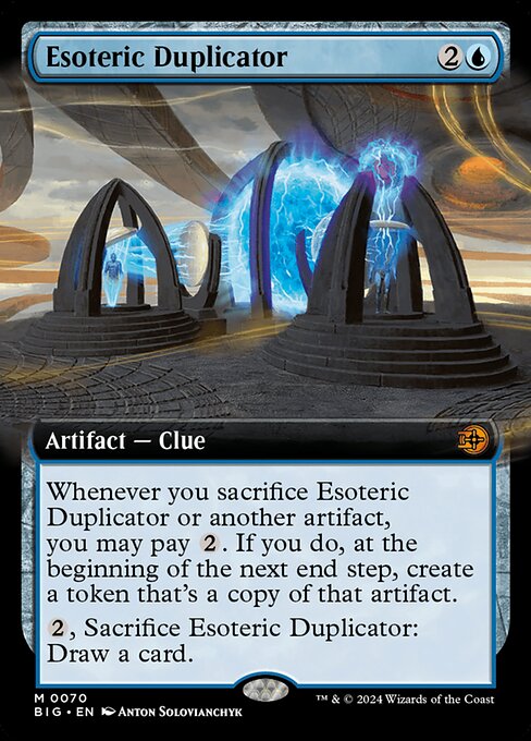 Duplicador esotérico — The Big Score