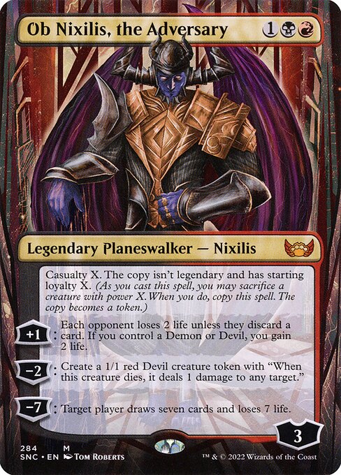 Ob Nixilis, el Adversario — Streets of New Capenna