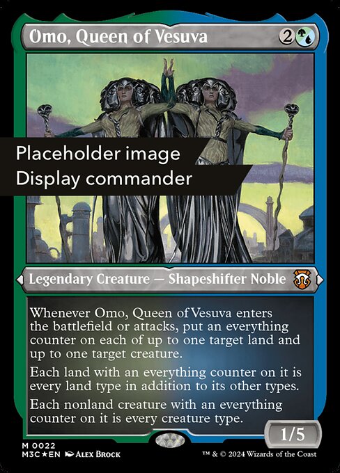 Omo, Queen of Vesuva — Modern Horizons 3 Commander