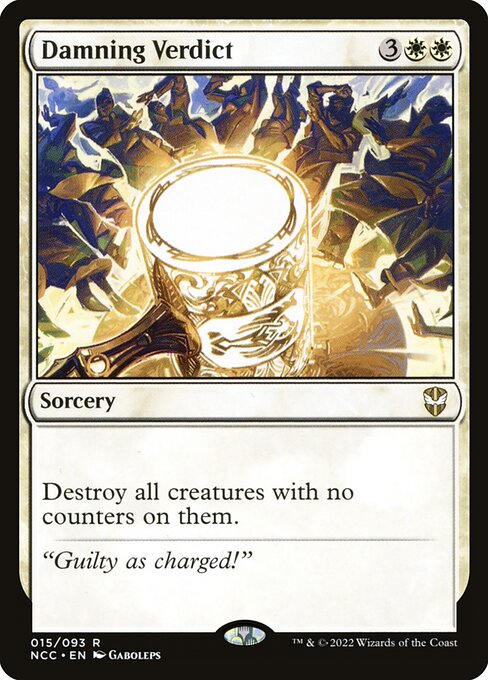 Veredicto condenatorio — New Capenna Commander